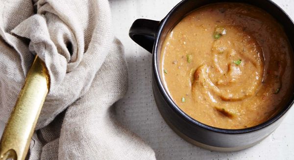 Splendid Recipe: Chickpea Harissa Tahini Soup