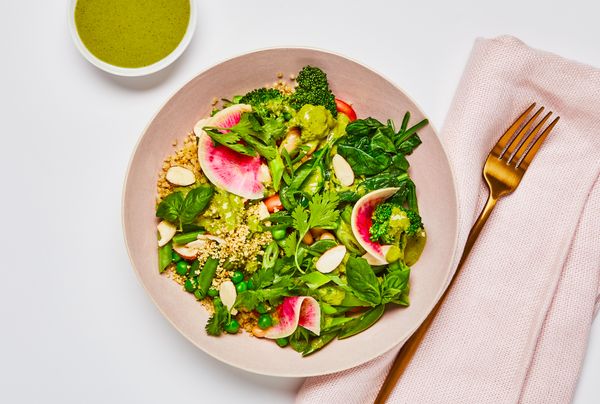 Splendid Recipe: Super Green Vegetable & Quinoa Grain Bowl