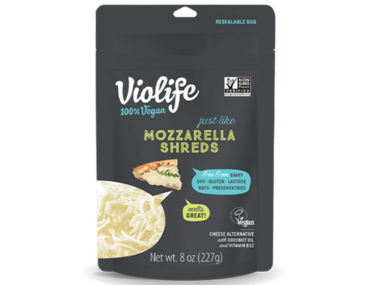 Packed of Violife vegan cheese