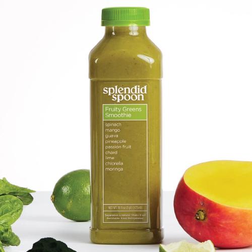 Fruity Greens Smoothie bottle